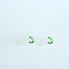画像をギャラリービューアに読み込む, color glass cup（T0077）
