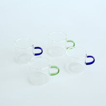 画像をギャラリービューアに読み込む, color glass cup（T0077）
