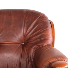 画像をギャラリービューアに読み込む, Leather armchair 1P（AF0176）
