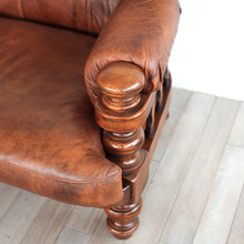 画像をギャラリービューアに読み込む, Leather armchair 2P（AF0178）

