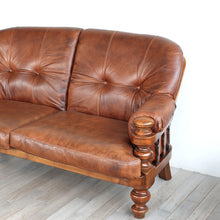 画像をギャラリービューアに読み込む, Leather armchair 2P（AF0178）
