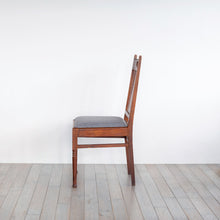 画像をギャラリービューアに読み込む, Upholstered chair / grey
